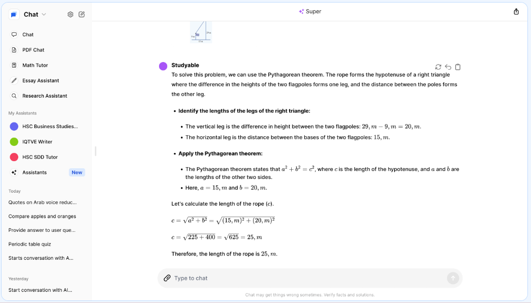 Studyable Preview