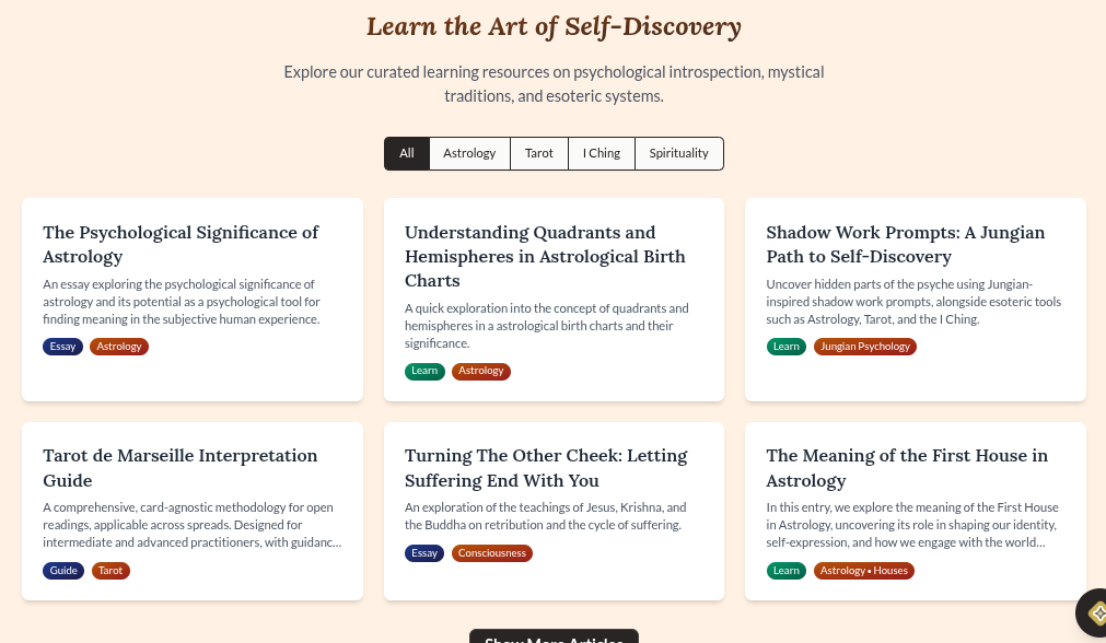 Selfgazer Articles