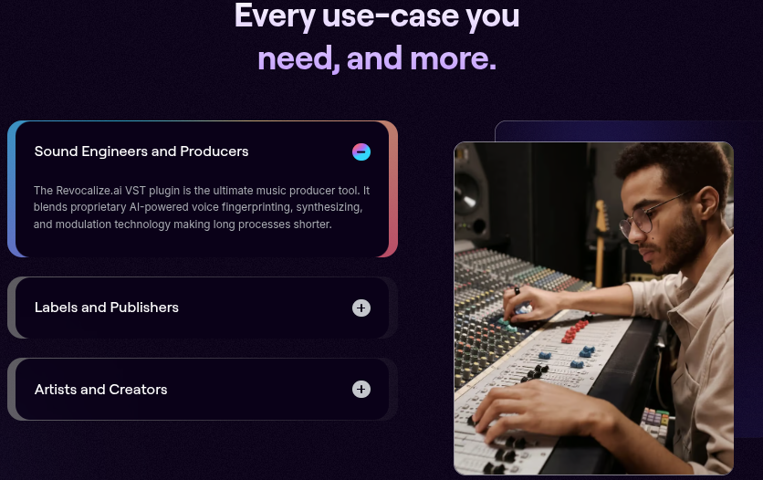 Revocalize Use Cases