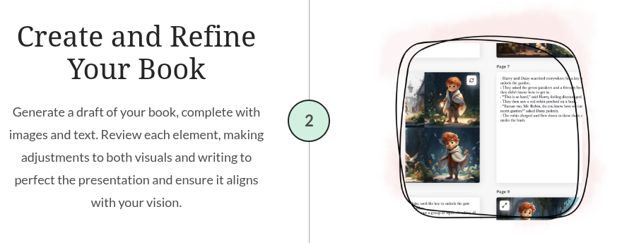 CreateBook AI Step 2