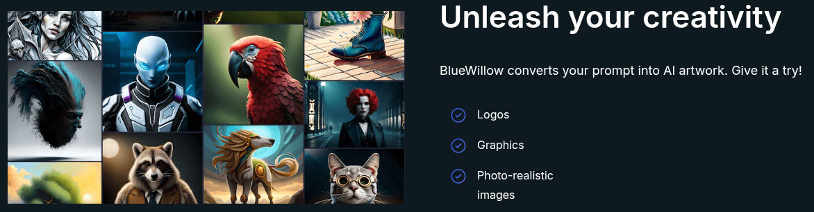 Bluewillow Usage