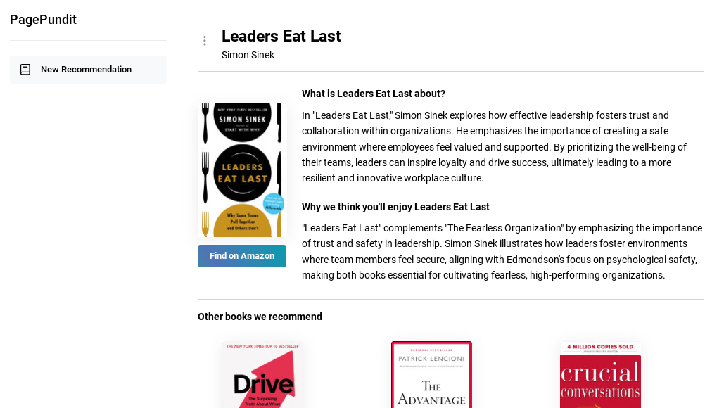 PagePundit Book Reco