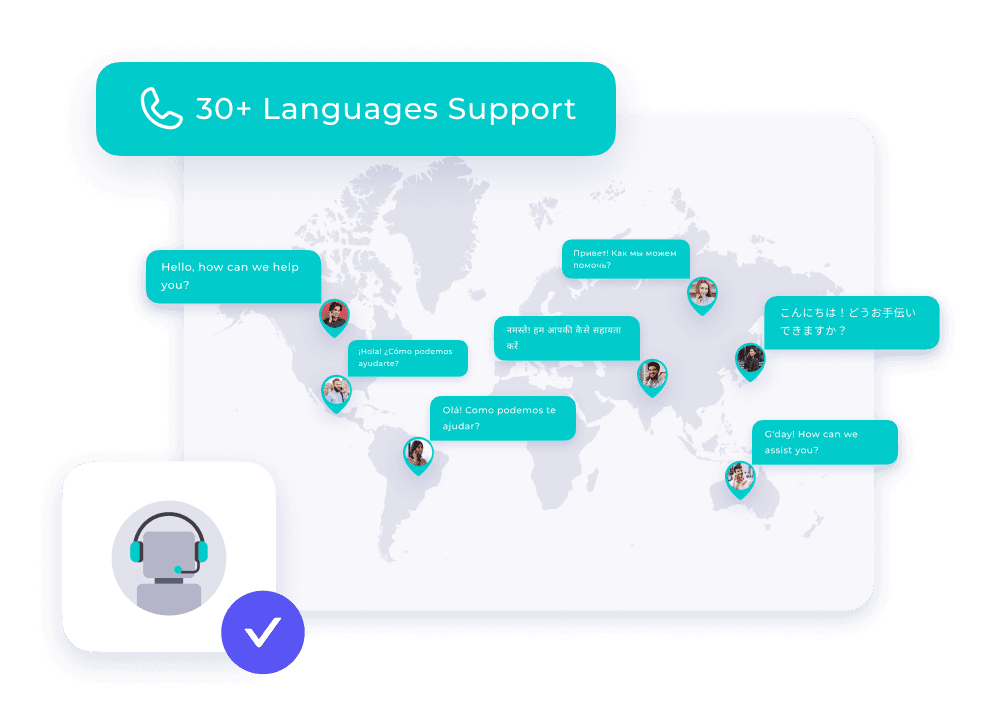 Dasha Global Language Support