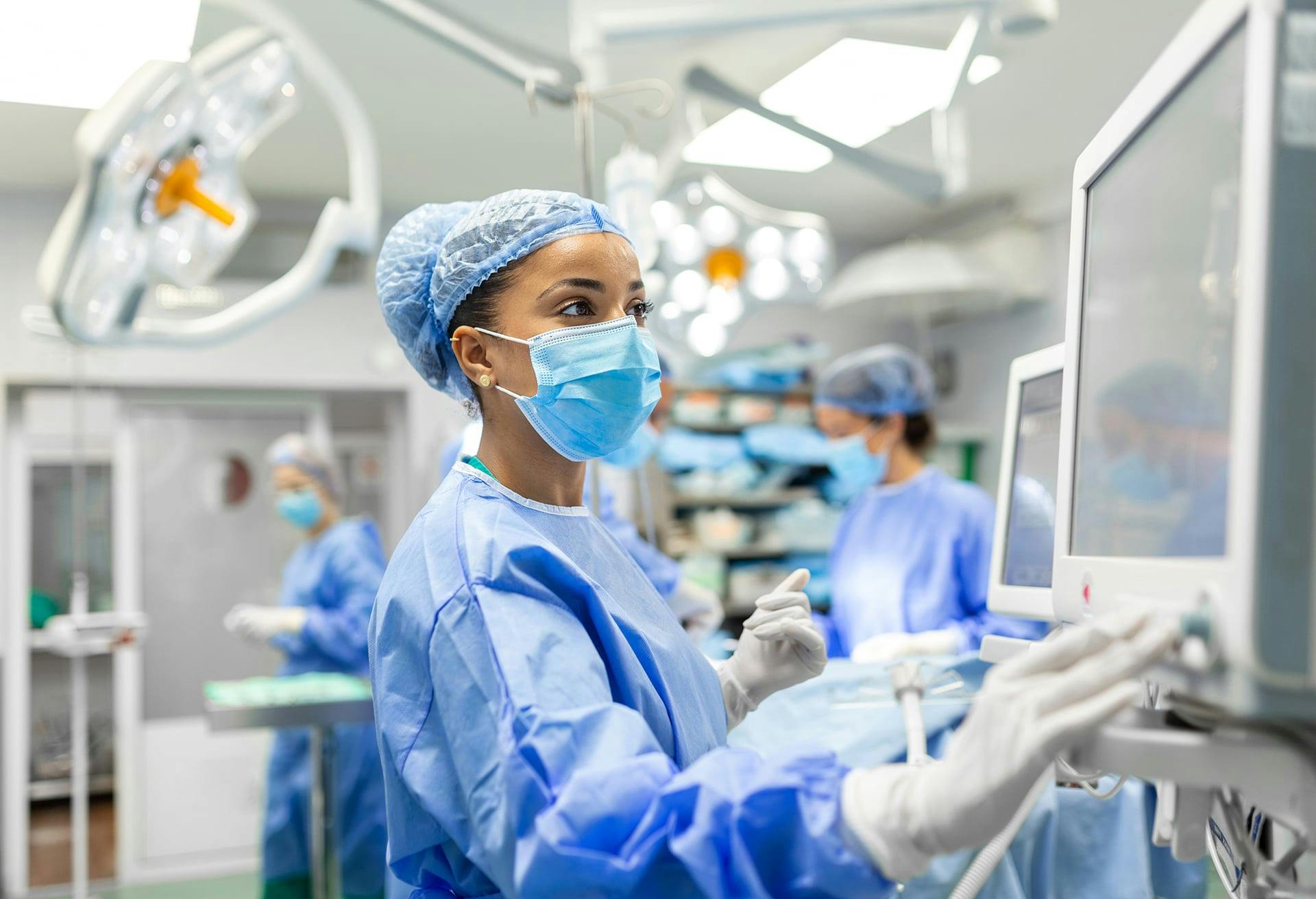 Doctor in the operating room