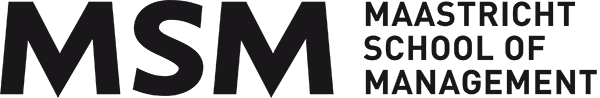 Logotype for MSM Maastricht School of Management.