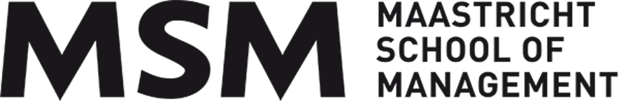 Logotype for MSM Maastricht School of Management.