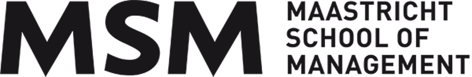 Logotype for MSM Maastricht School of Management.