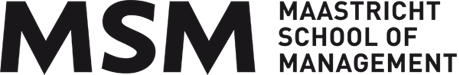 Logotype for MSM Maastricht School of Management.