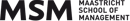 Logotype for MSM Maastricht School of Management.