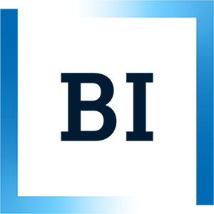 Logotype for BI.
