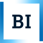 Logotype for BI.