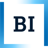 Logotype for BI.
