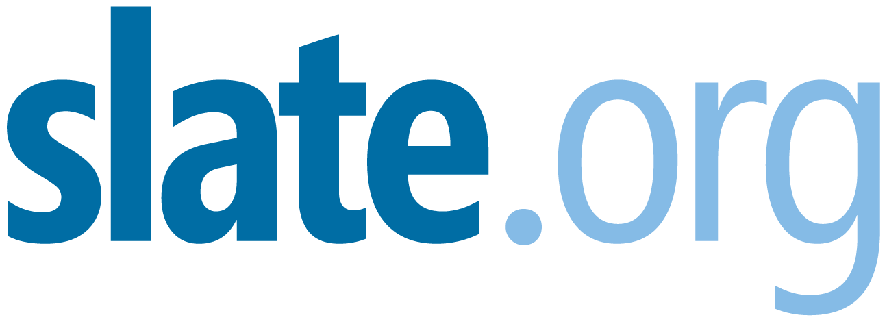 Logotype for slate.org.