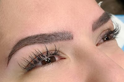 3D Microblading/ Henna Brows Before & After Gallery - Patient 93899494 - Image 2