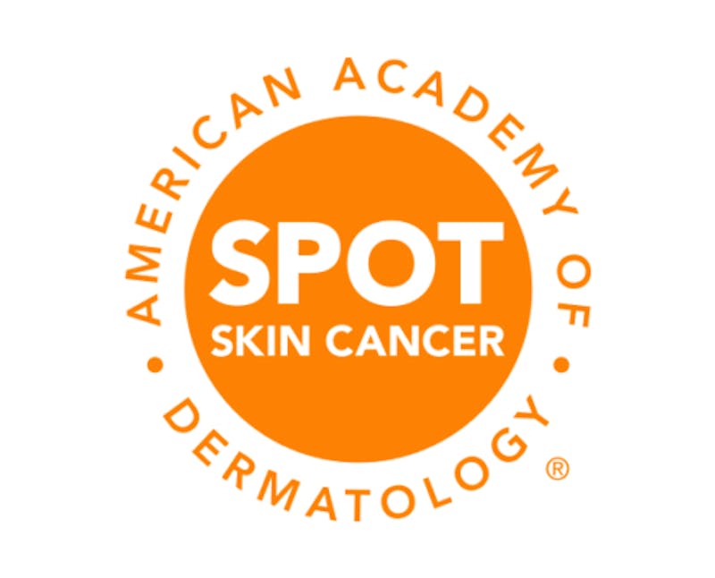 American Academy of Dermatology spot Skin Cancer awareness image