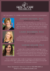 more info on Physicians Nadine Miller, Joanne Ostman, and Laura Davidson