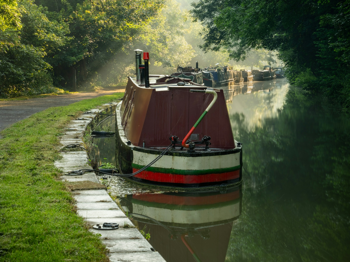 bradford on avon landscape photography wiltshire canal boats