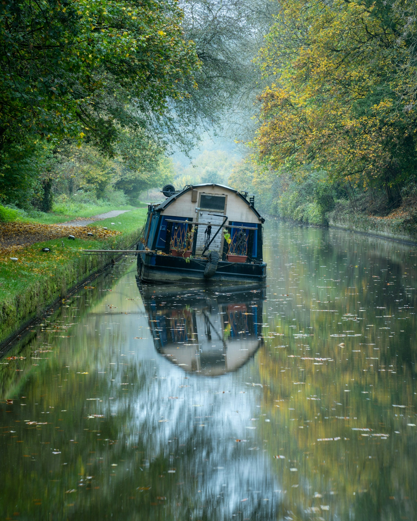 bradford on avon landscape photography wiltshire canal boat