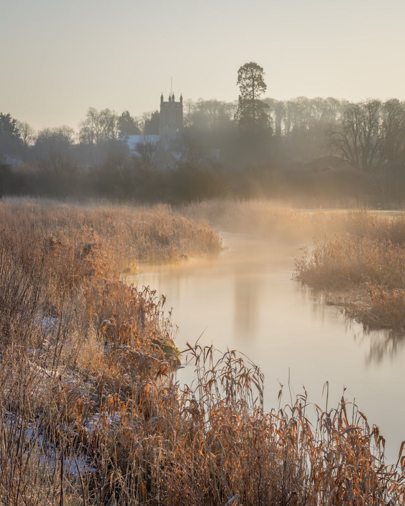 bradford on avon landscape photography wiltshire river morning mist