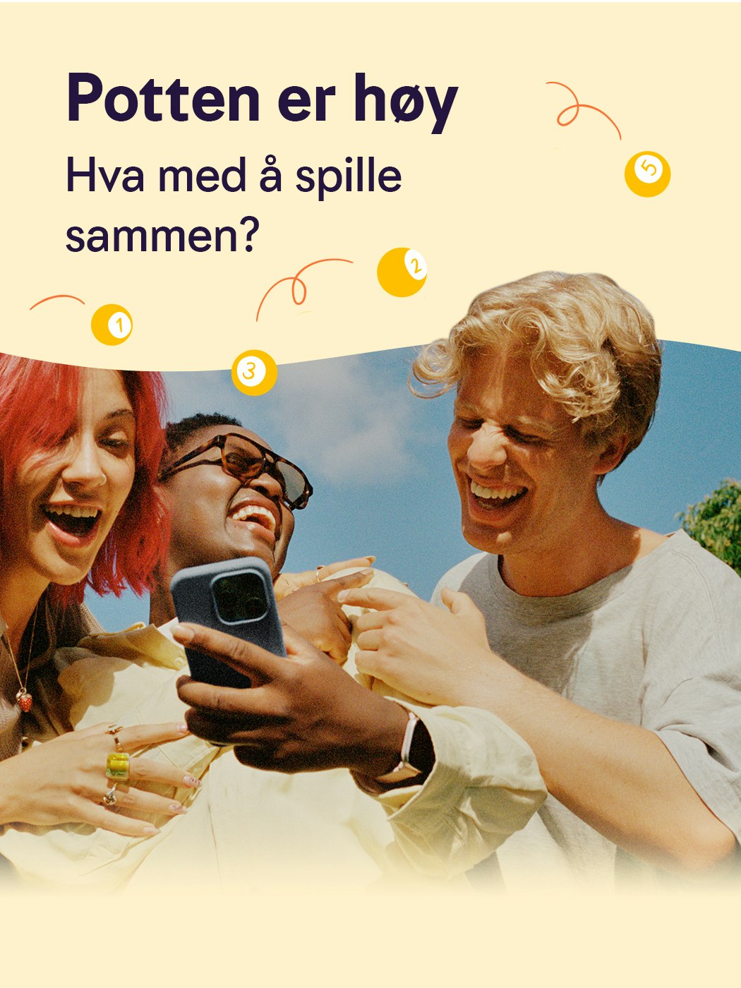 potten er høy, hva med å spille sammen? les mer om spillelag her