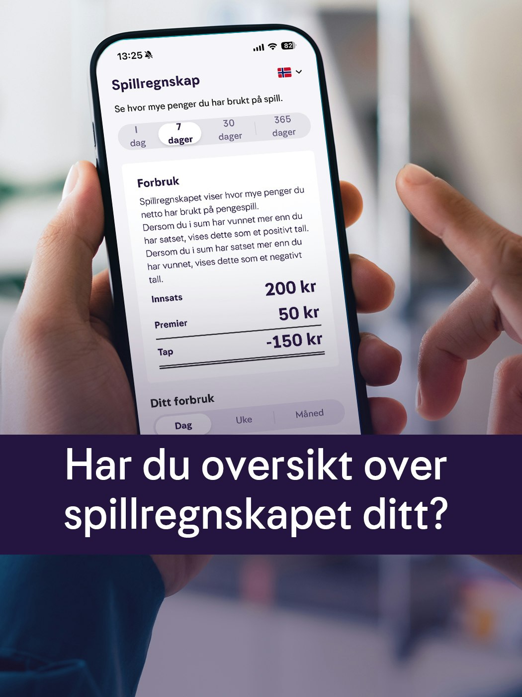 Har du oversikt over spillregnskapet ditt?