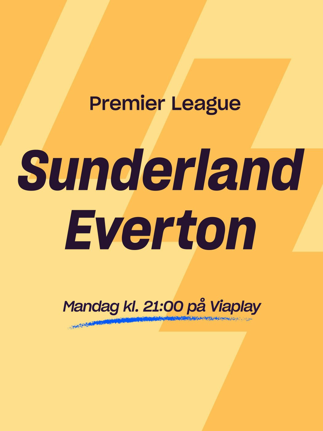Premier League, Sunderland - Everton, mandag kl. 21:00 på viaplay. spill her