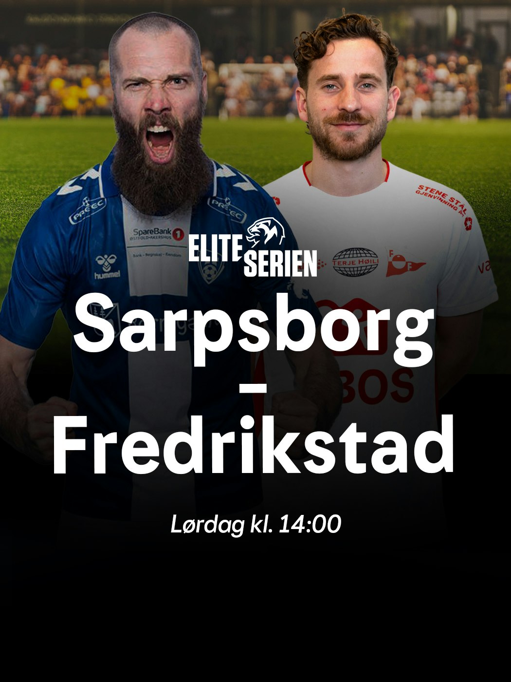 Eliteserien, Sarpsborg - Fredrikstad, Lørdag kl 14:00. se mer