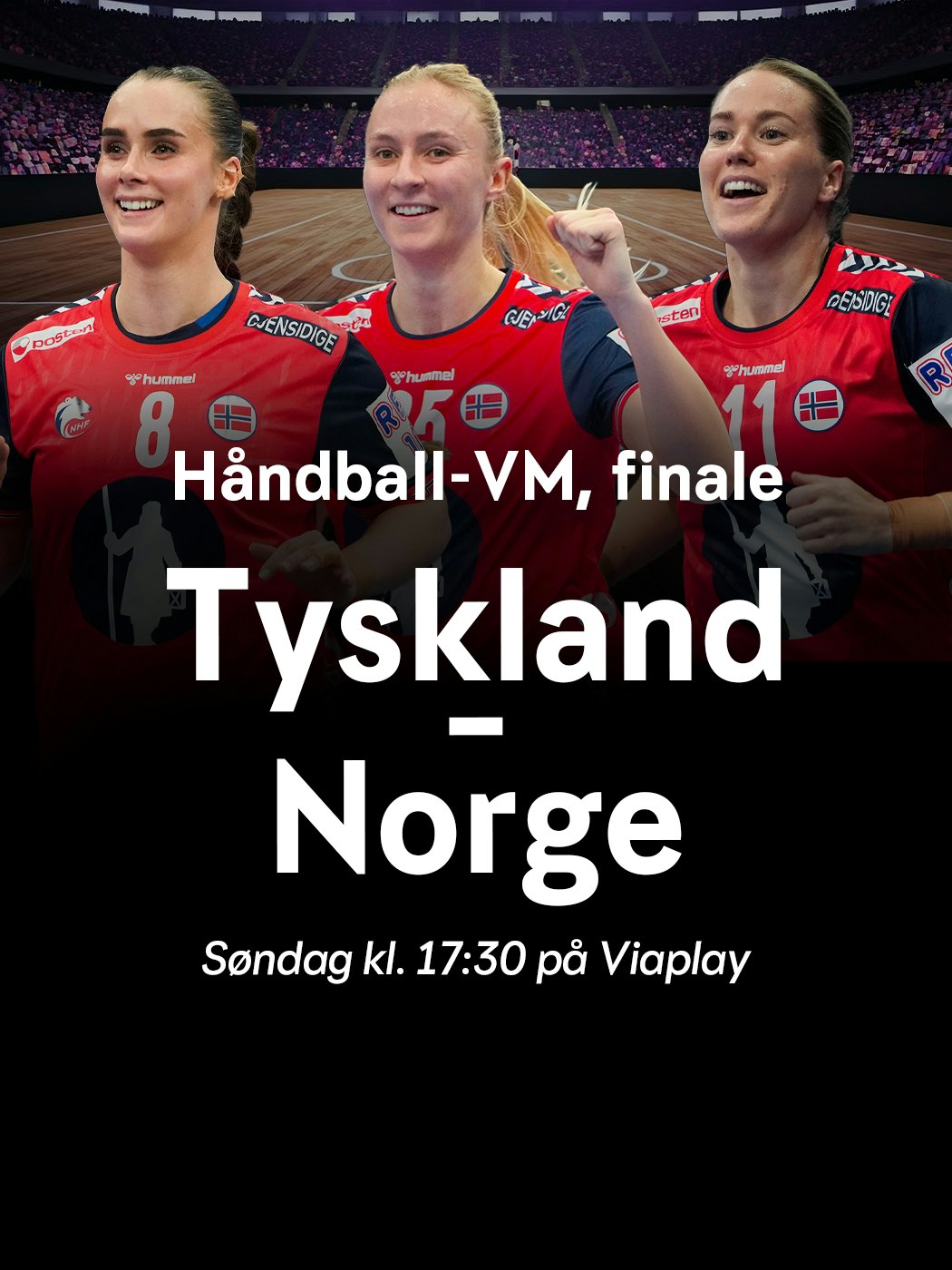 Fåndball-VM, finale, Tyskland - Norge, Søndag kl. 17.30 på viaplay. se mer