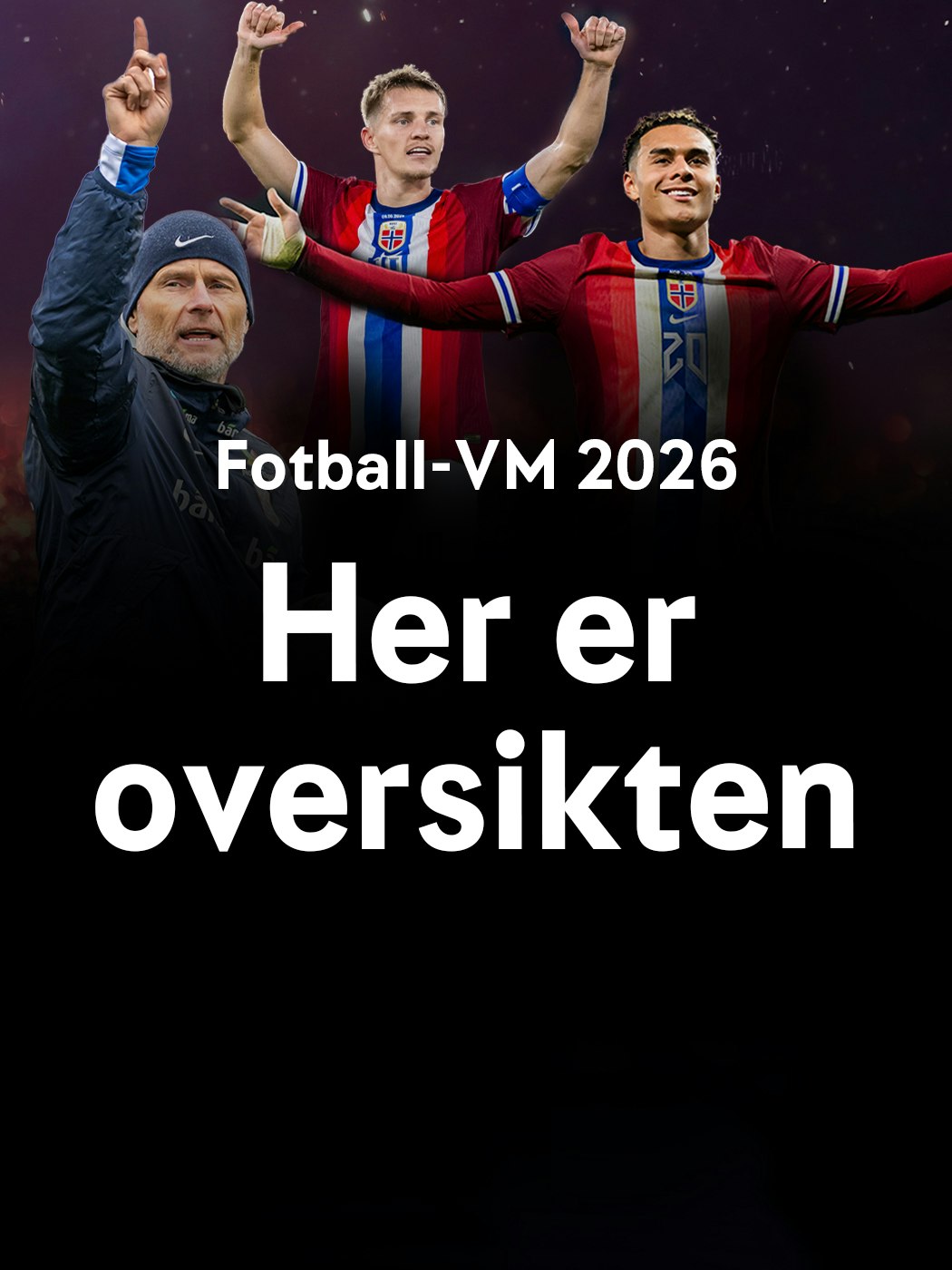 Fotball-VM, her er oversikten