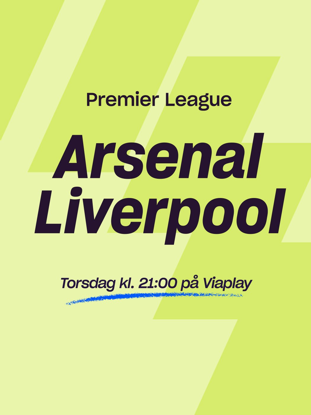 Premier LEague, Arsenal - Liverpool. Torsdag kl. 21:00 på viaplay. spill her