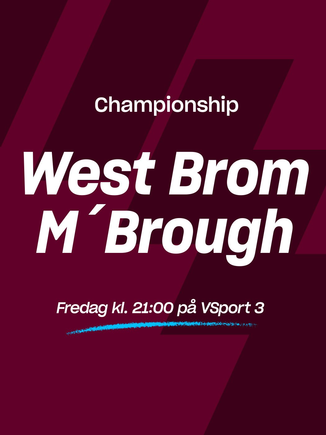 Championship, West Brom - Middlesbrough, fredag kl 21:00 på Vsport3