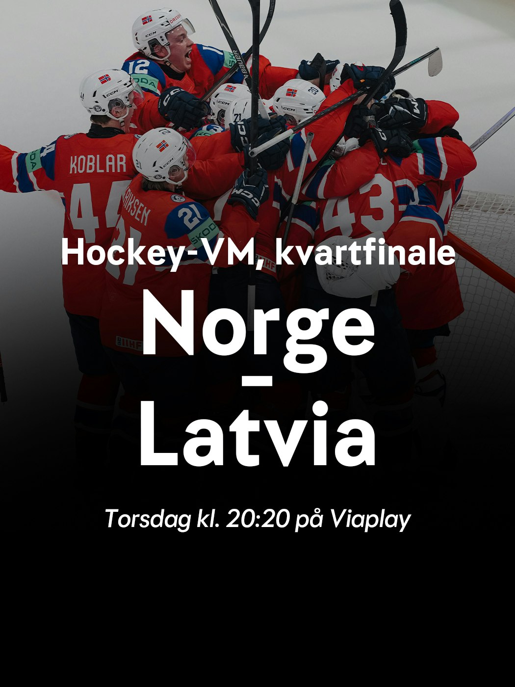 Oddsen: Norge-Latvia i Hockey-VM kl. 20:20 i kveld. Aldersgrense 18+. Se mer