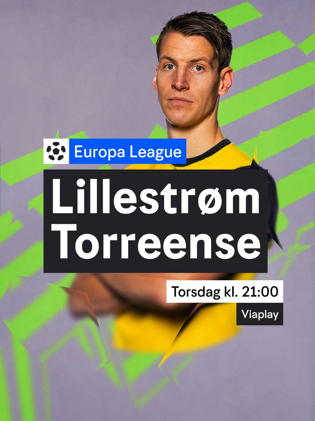 Europa League. Lillestrøm - Torreense. Torsdag klokken 21:00 på Viaplay. Se: n-t.no/vinnersjanser - Hjelpelinjen.no. Se mer