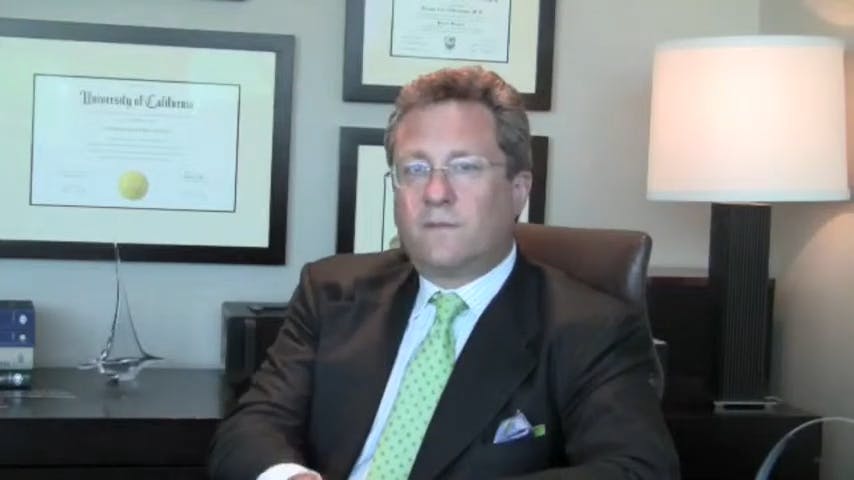 Dr. Teitelbaum in his office
