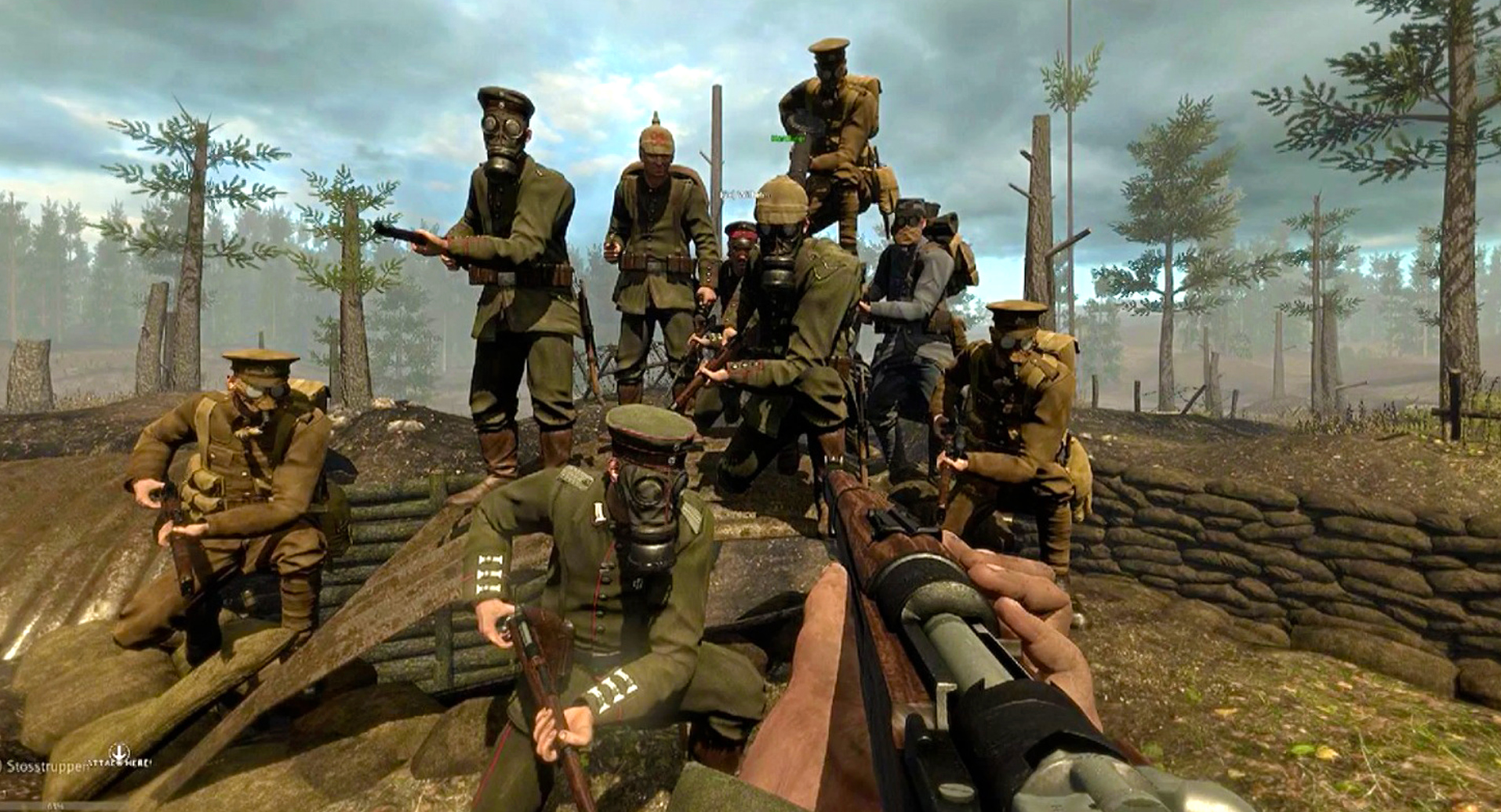 Verdun 2016 - PlayStation Xbox One - In game - Team