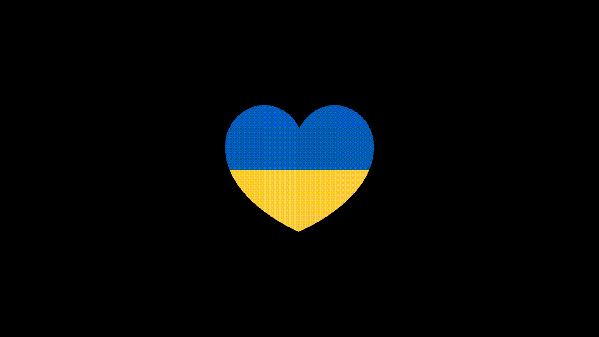 Abstraction for Ukraine - 2022 - Stand together, #StandWithUkraine