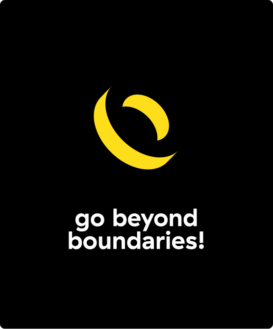 Go Beyond Boundaries - core value card