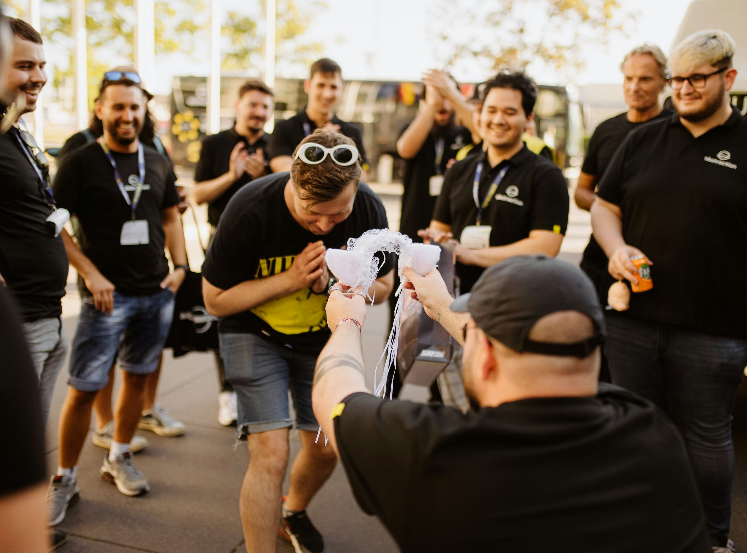 Abstraction team at Gamescom 2022