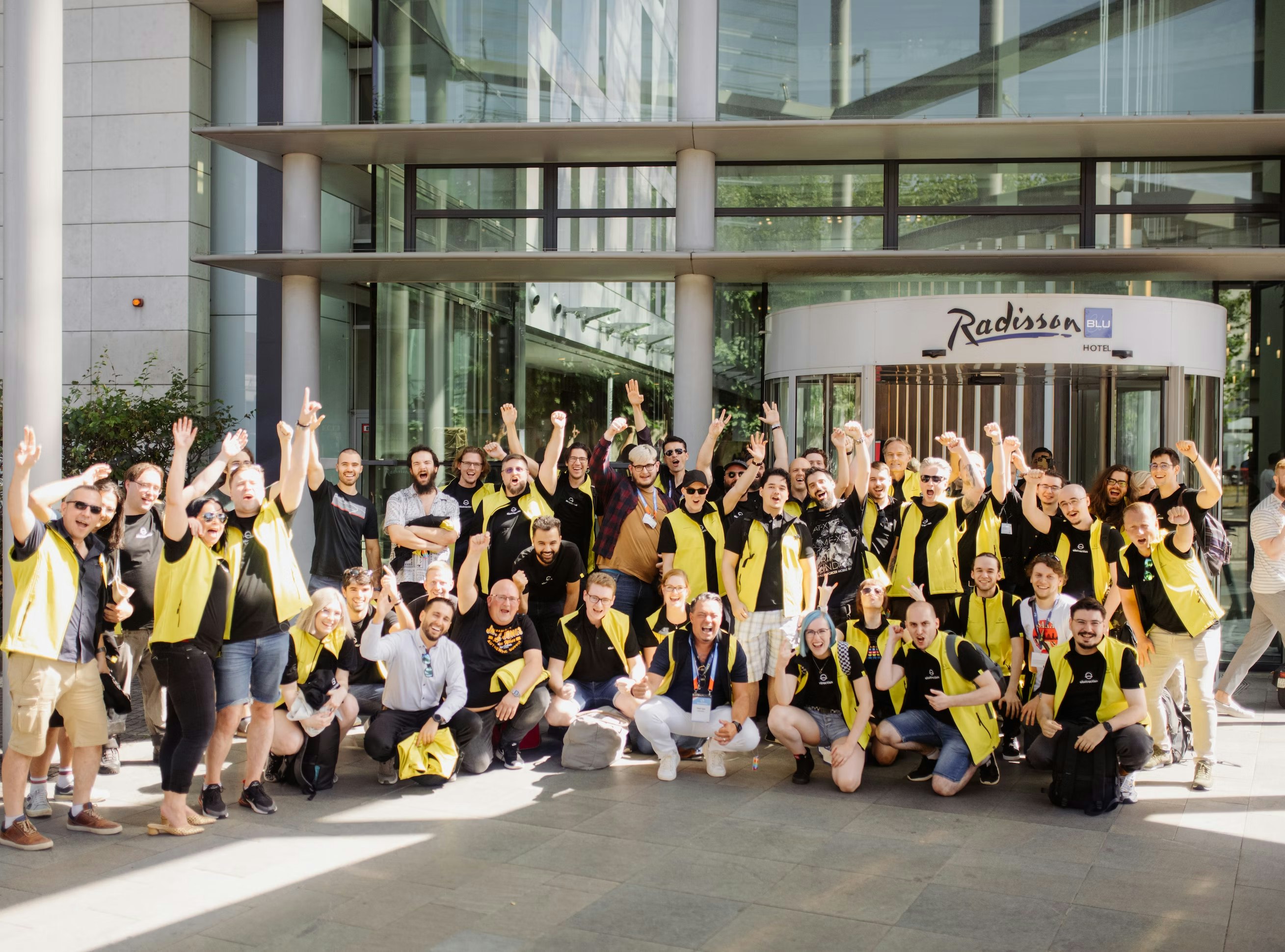 Abstraction team at Gamescom 2022