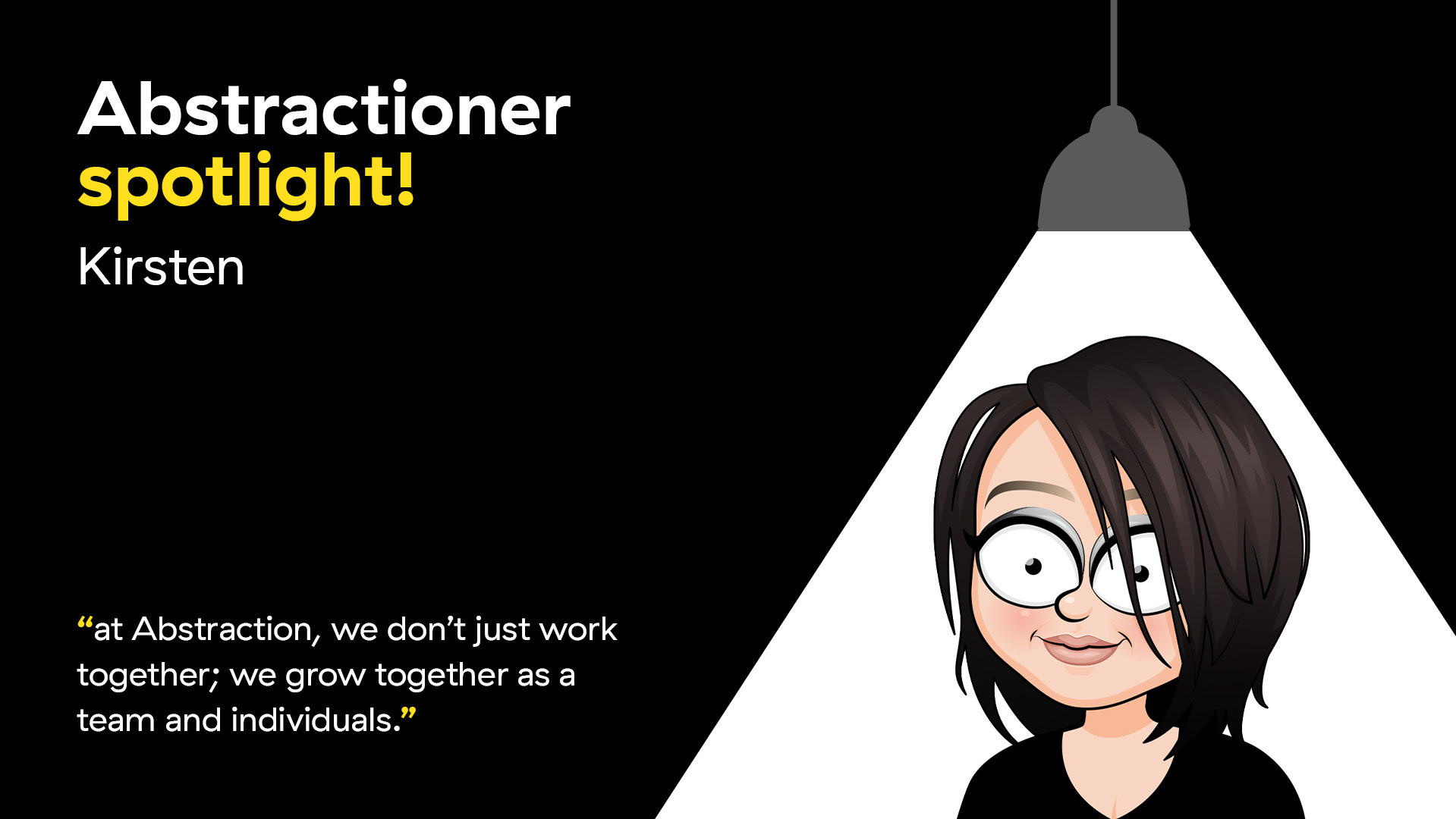 Abstractioner Spotlight: Meet Kirsten, Our Chief People Officer