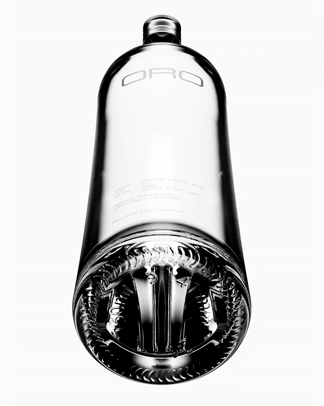 A water brand engineered beyond nature — Oro