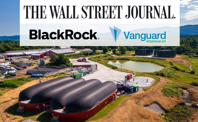 BlackRock Is Buying Renewable Natural Gas Producer for $700 Million