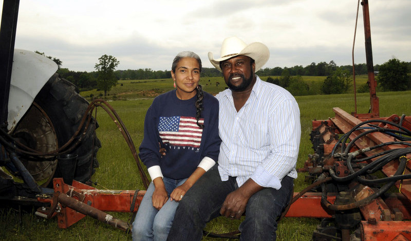 Kara Brewer Boyd, Founder and President, Association of American Indian Farmers; and husband John W. Boyd, Founder and President, National Black Farmers Association | Image courtesy Vanguard Renewables