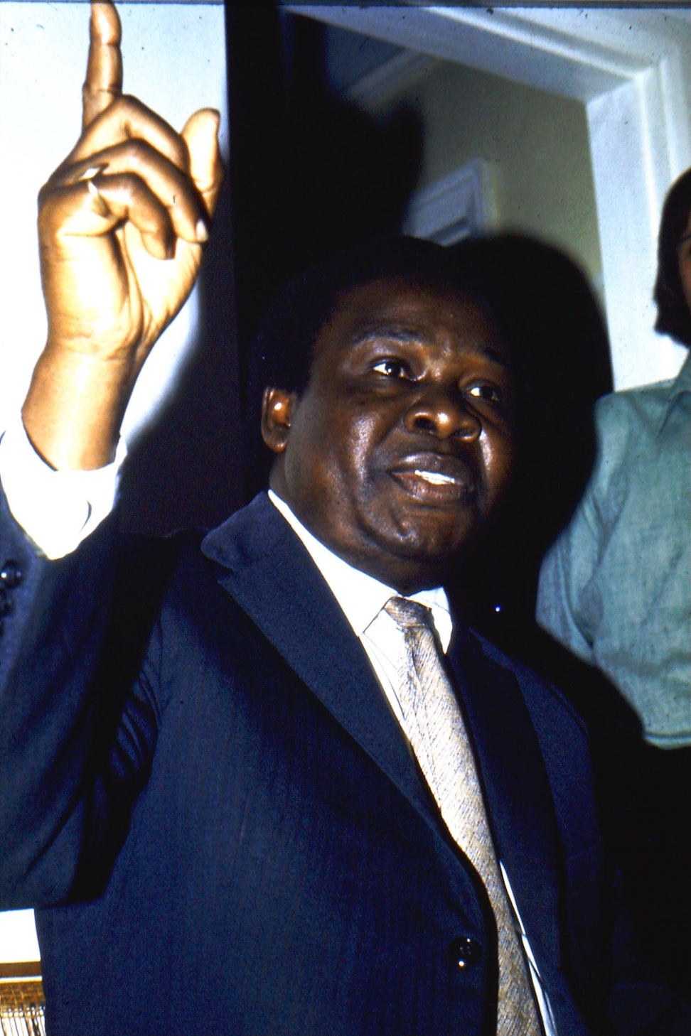 Hand of the Cause Enoch Olinga in Henley-on-Thames, England, c. 1972