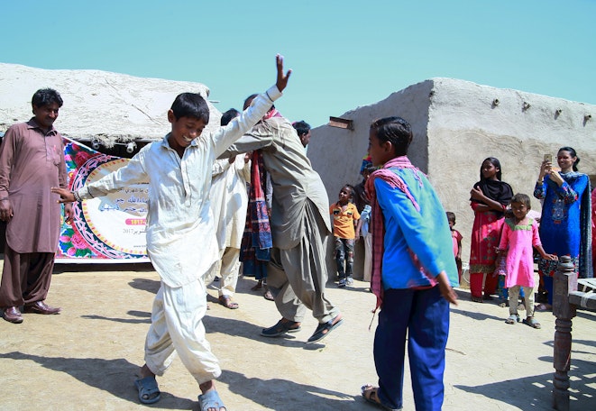 A small caravan visited neighboring communities scattered across the eastern part of Sindh, Pakistan, shared a song created for the bicentenary. The visits prompted spontaneous celebrations.