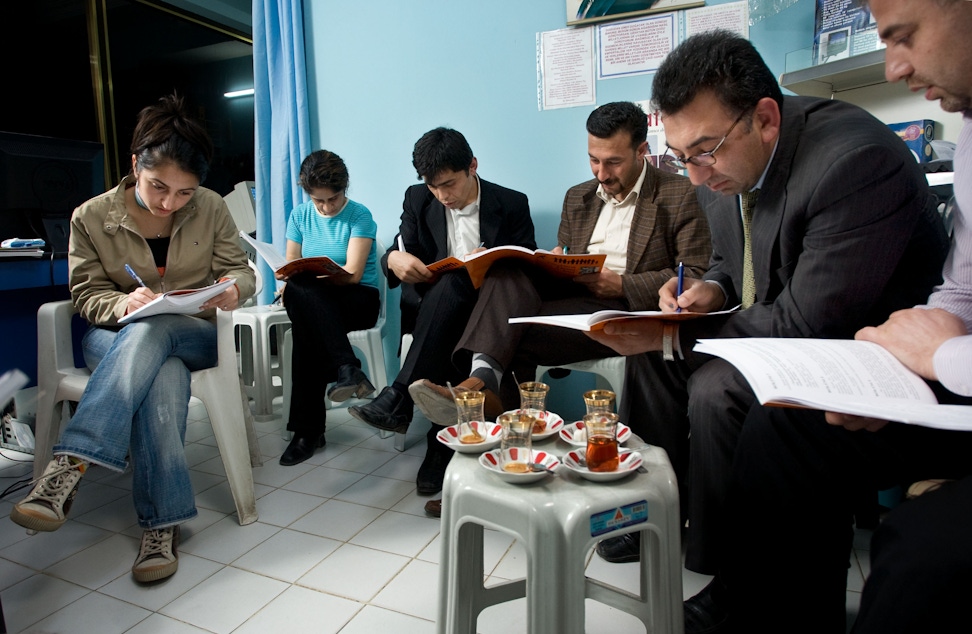 A Bahá’í study circle in Istanbul, Turkey