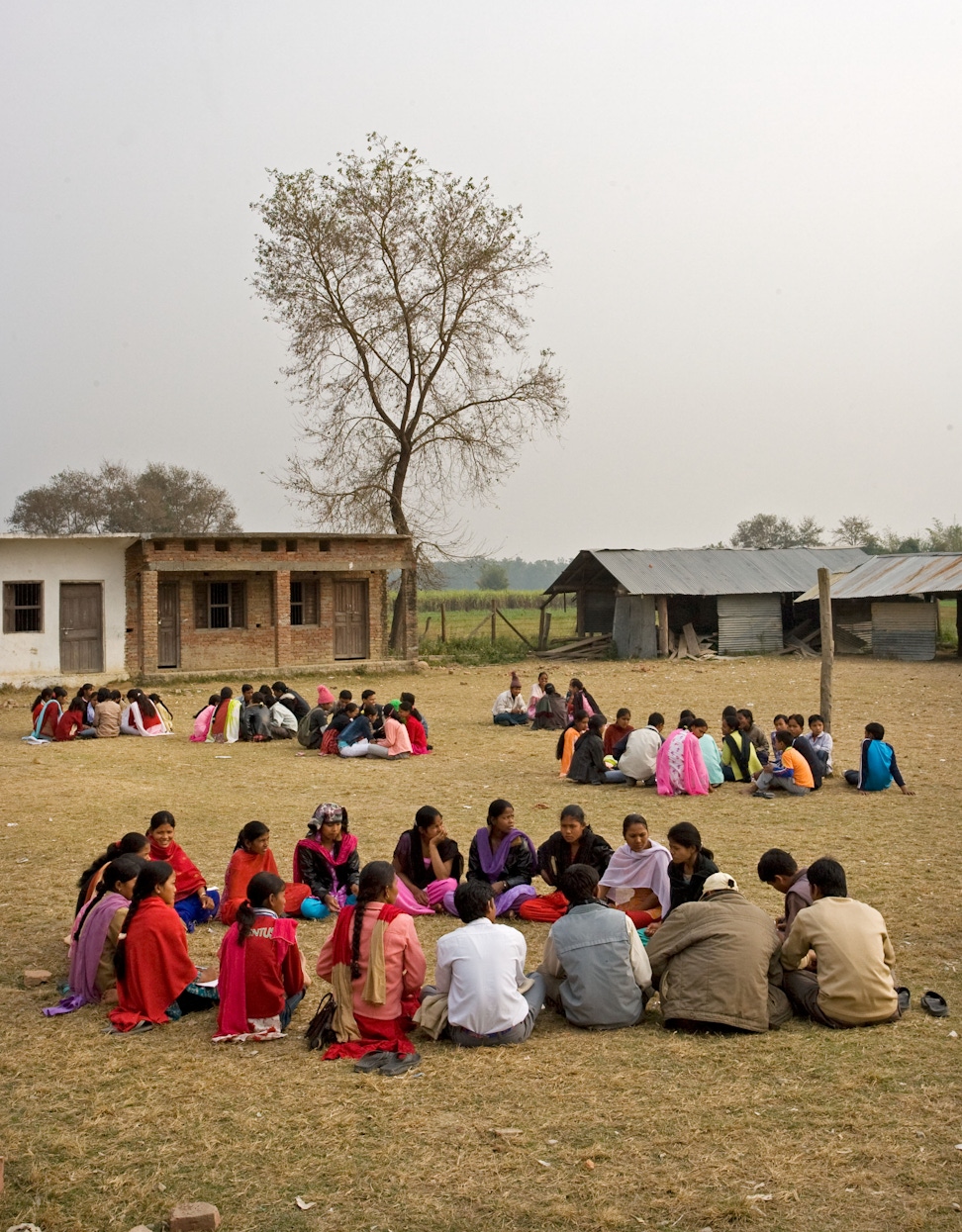 A number of Bahá’í study circles meeting together in East Kanchanpur, Nepal