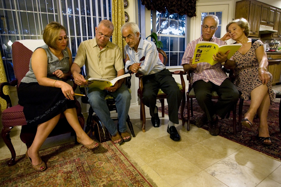 A Bahá’í study circle conducted in Persian in Austin, United States