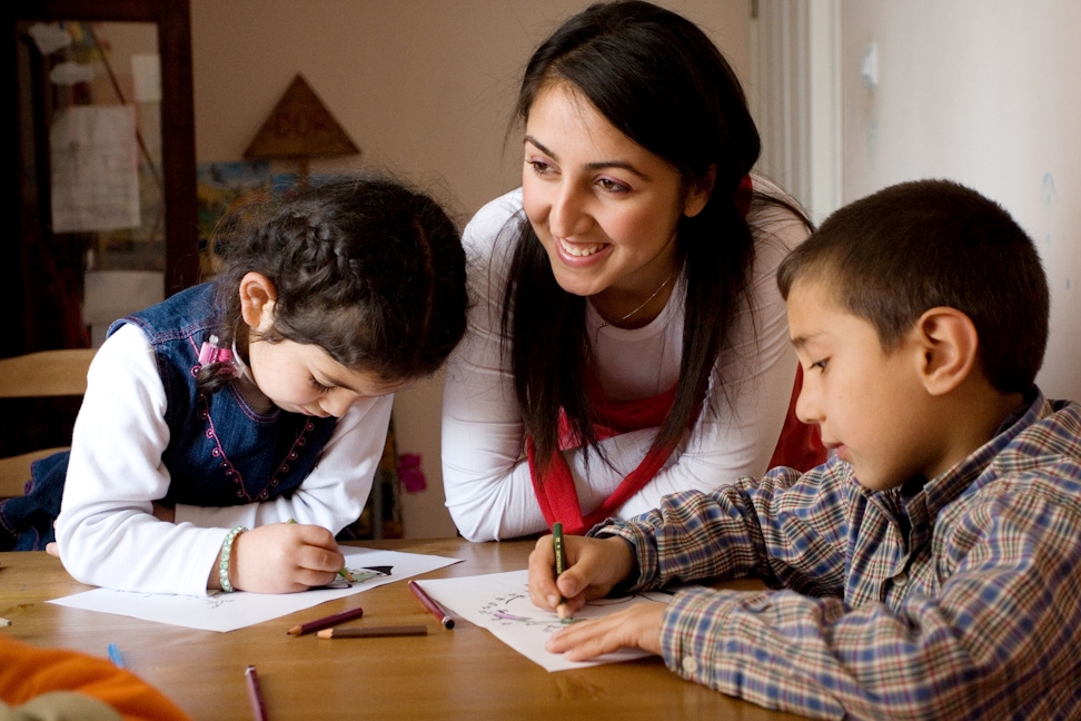 A children’s class in Istanbul, Turkey