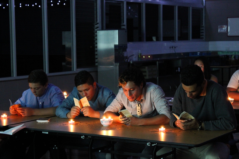 A devotional gathering in the Mount Druitt neighbourhood of Sydney, Australia